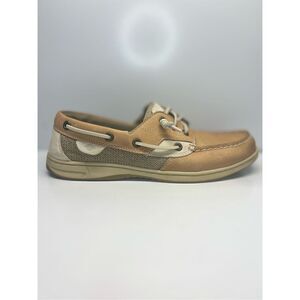 Sperry Top Sider Boat Shoe Women’s Size 9 US / 40EU Rosefish Linen/Oat STS97405